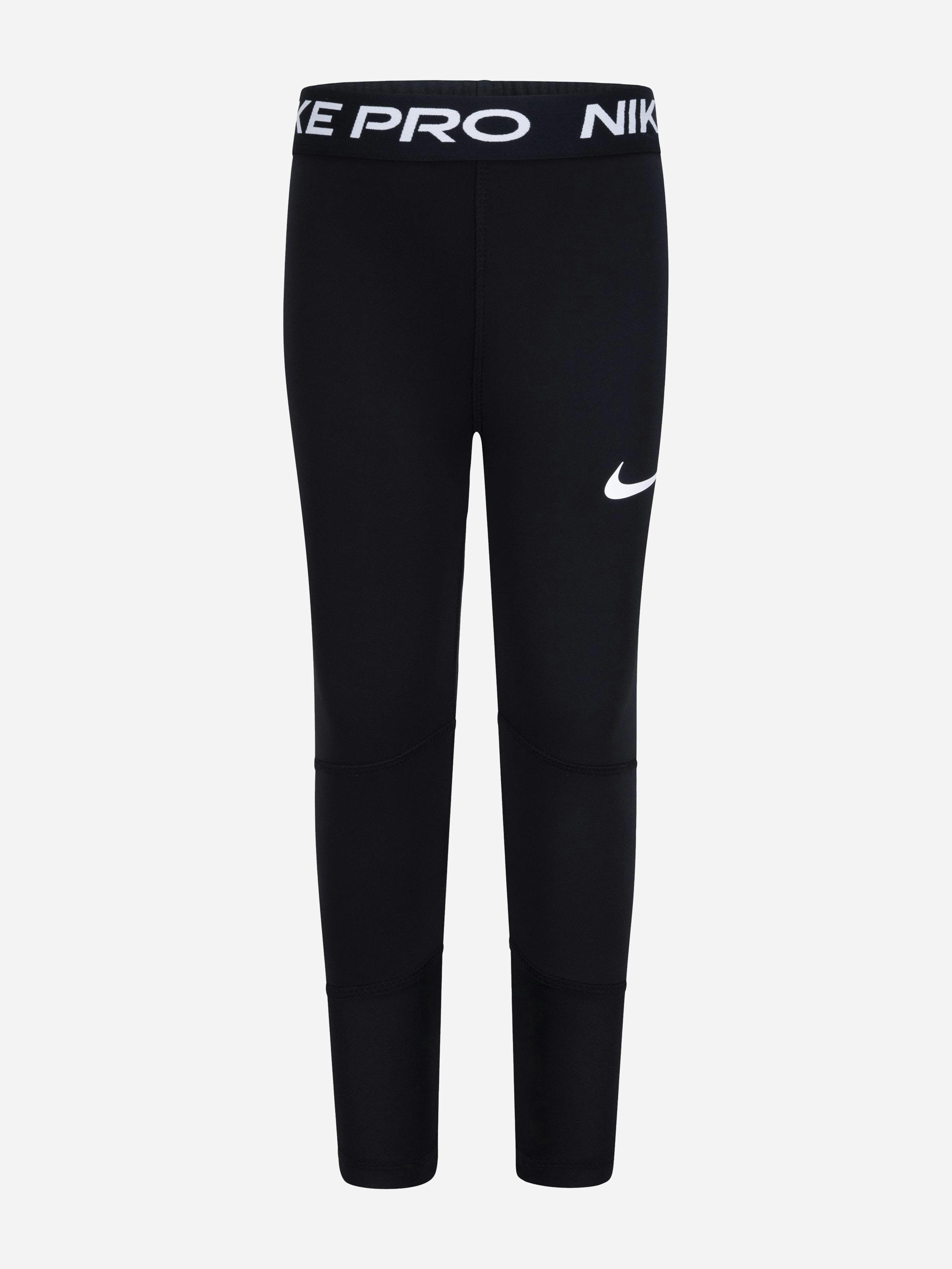 Nike Girls Black Pro Leggings In - 3 - 4 Yrs