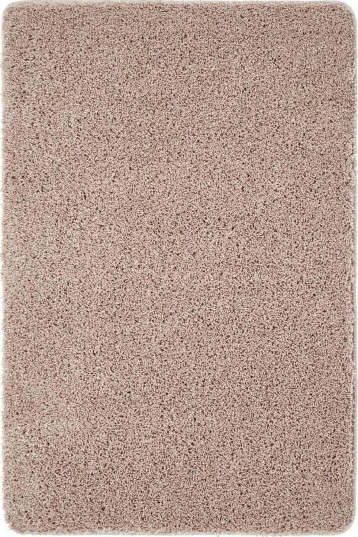 Rackhams Pink Washable Nude Shaggy Rug - 100X150 Cm