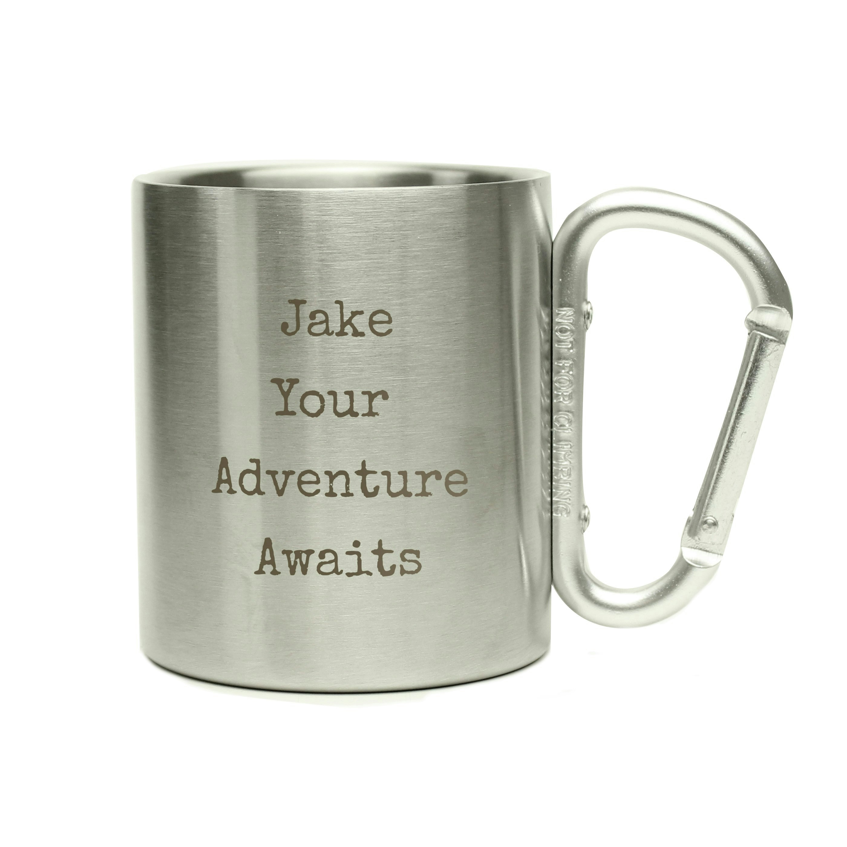 Personalised Memento Company Personalised Free Text Metal Mug