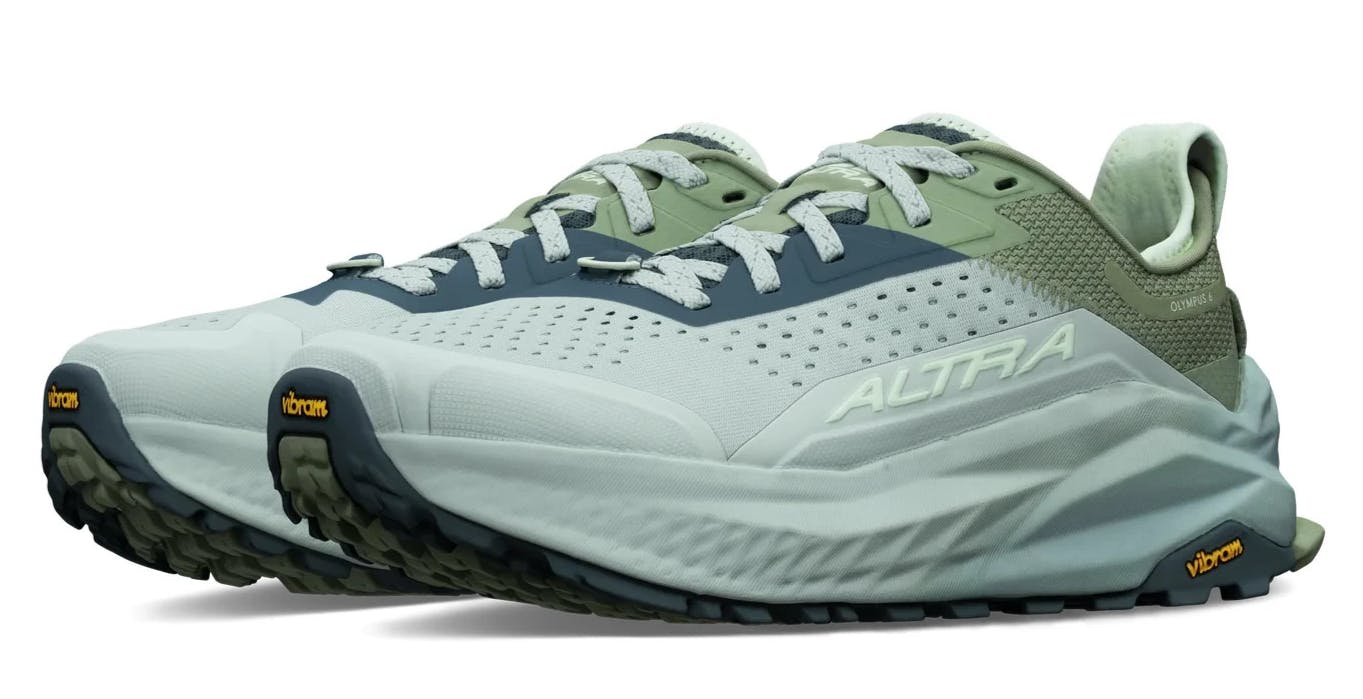 Altra Women's Grey Olympus 6 Trail Running Trainers Shadow - Uk 4 Eu 37