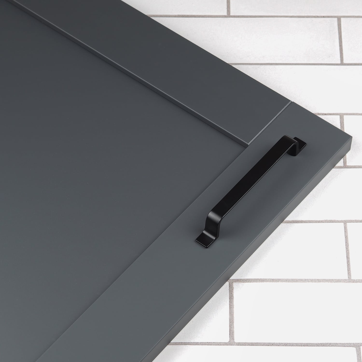 Handle & Home Matt Black Strap Handle 128Mm - Image 4