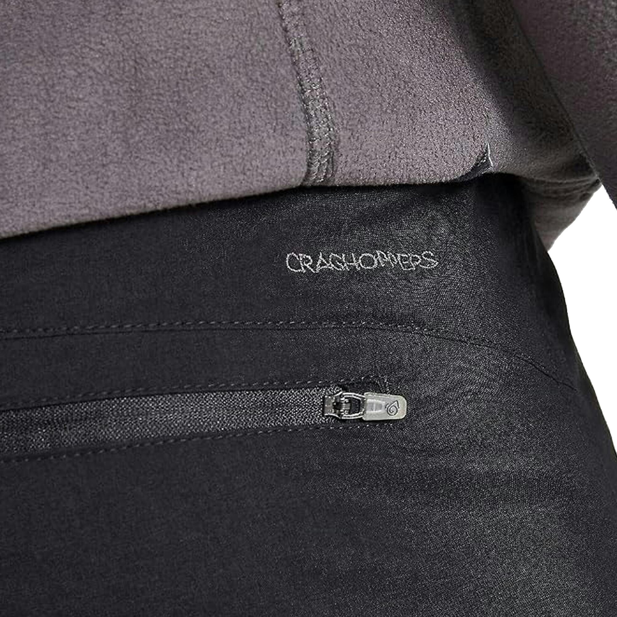 Craghoppers Mens Kiwi Pro Stretch Cargo Trousers (Black) - Size 34 Regular - Image 2
