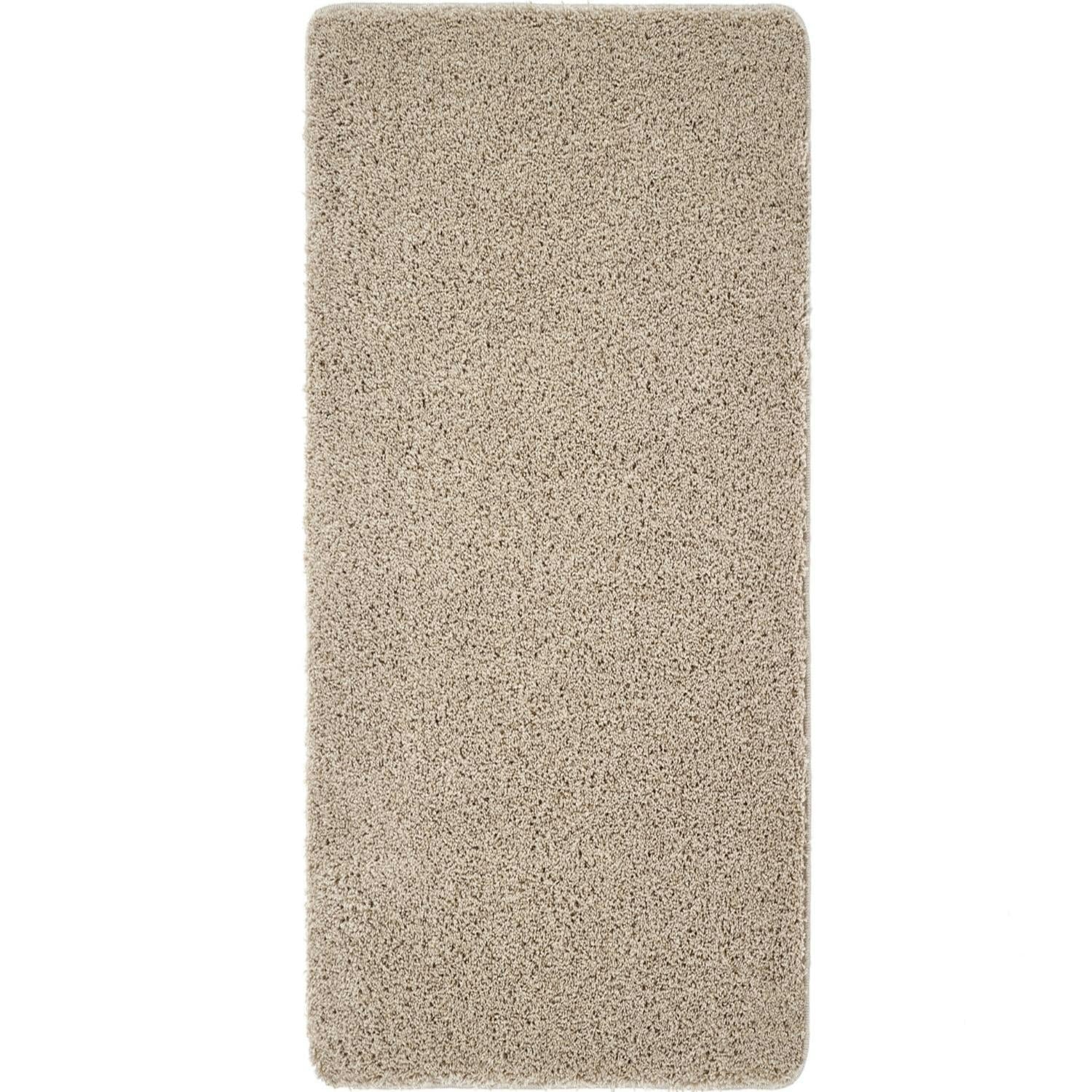 Rackhams Beige Tufted Washable Rug – Colour - 67X150 Cm