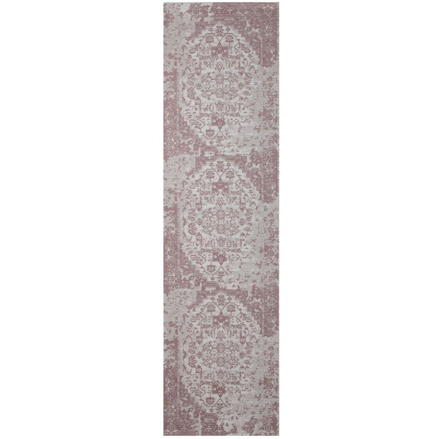 The Rugs Pink Washable Rug Carina | 6962 - 80X300 Cm