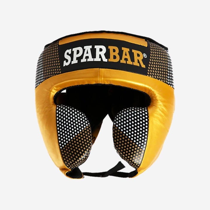 Sparbar Black/Gold Sparbar® Sb1 Full Face Headguard - & - Small