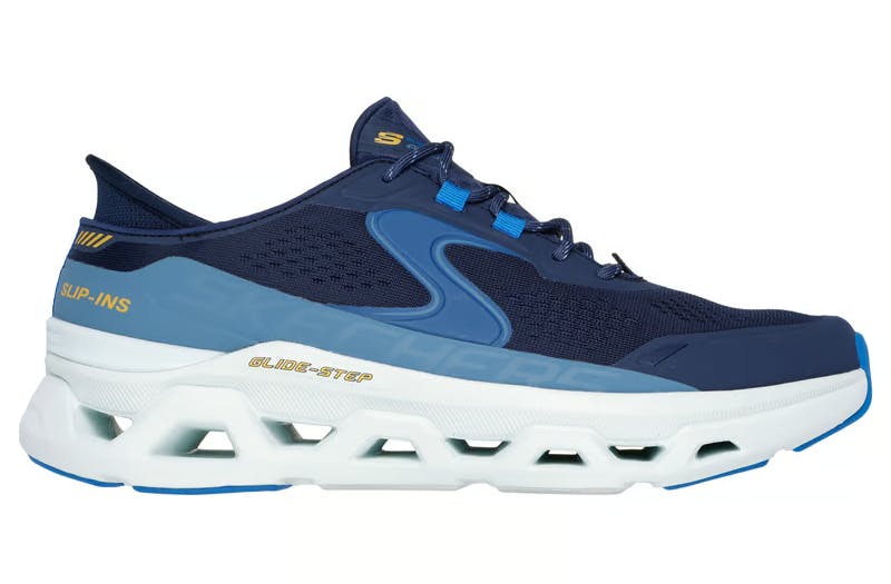 Skechers Men's Glide-Step Altus Slip Ins Trainers Shoes Navy 232921 - Uk 10 Eu 44.5