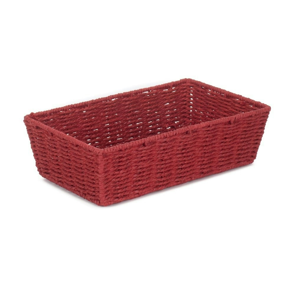 Rackhams Red Paper Rope Display Tray - Small
