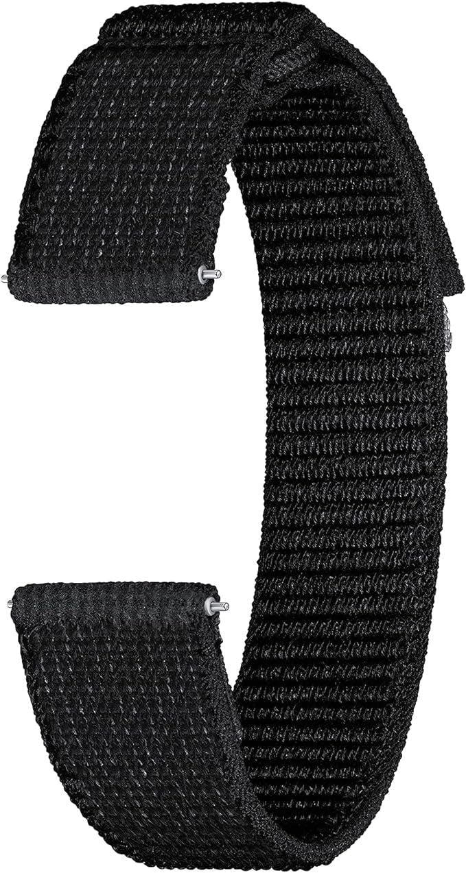 Samsung Black Galaxy Watch 4/5/6 One Click Fabric Band 20Mm M/L - Et-Svr94lbegeu