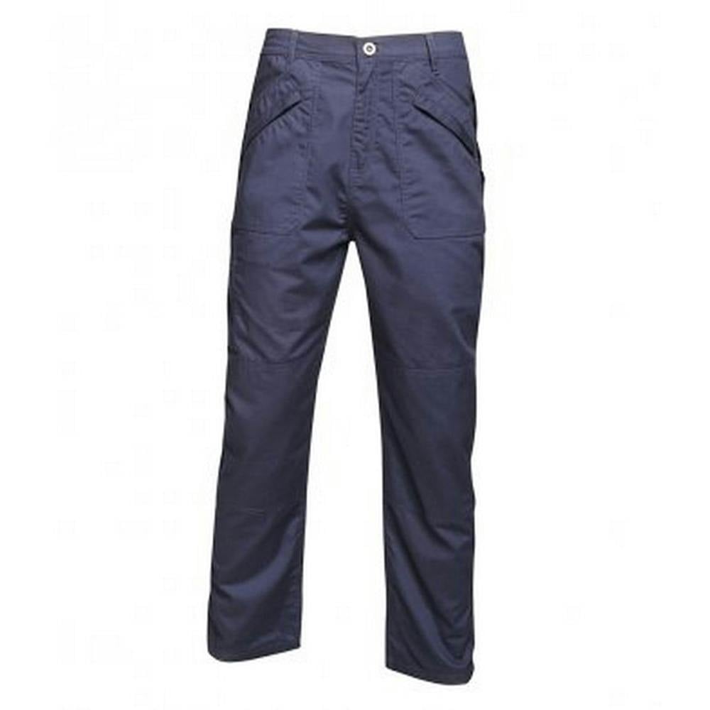 Regatta Men's Original Action Trousers - Navy - 32/L - Navy - 65% Polyester/35% Cotton