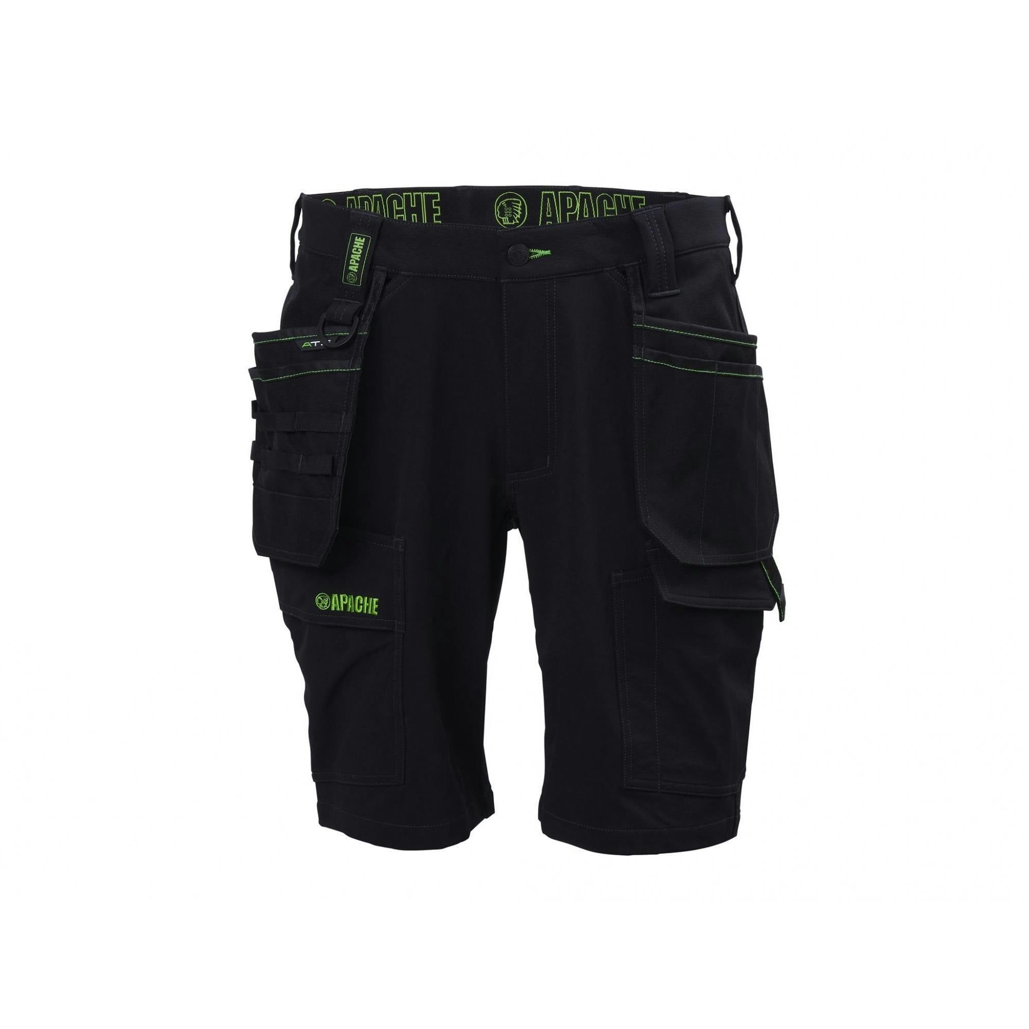 Apache Black Whistler Stretch Holster Shorts - Multi Colour - Multi Colour - 38In