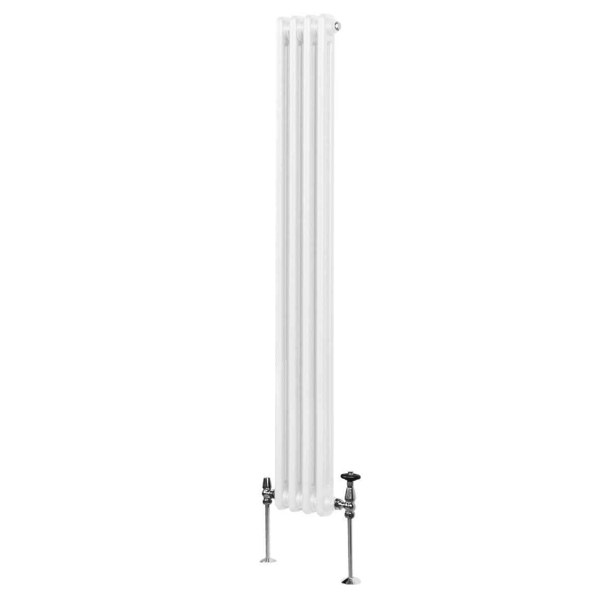 Monstershop White Traditional 2 Column Radiator - 1800 X 202Mm