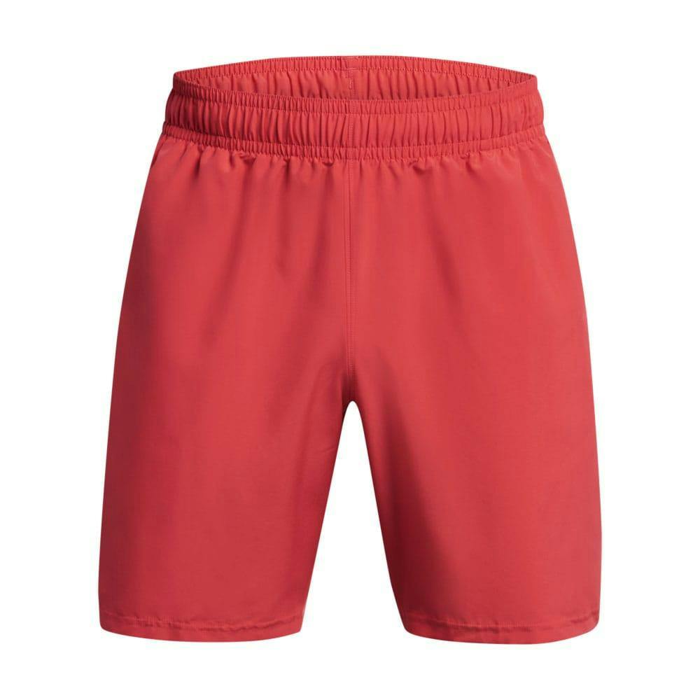 Under Armour Men's Red Tech Wordmark Woven Shorts - Xl - 100% Mixed