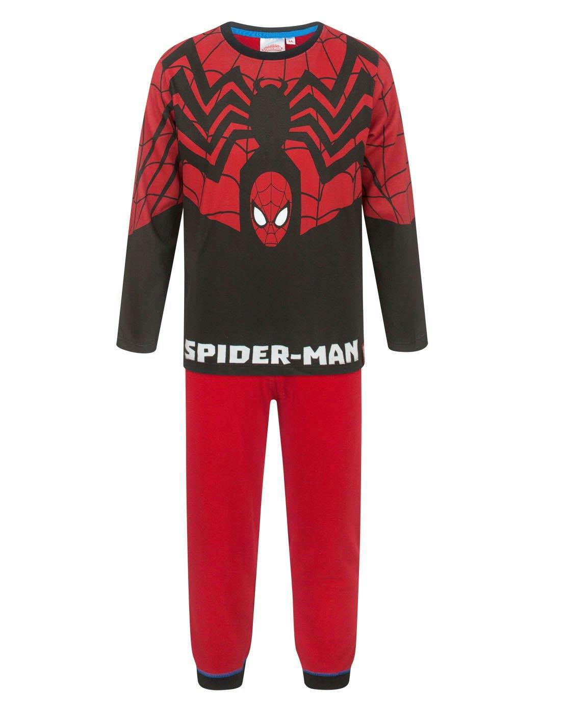 Vanilla Underground Boys Red Marvel Spider-Man Short Sleeve Short Leg Pyjama Set - 8 Years