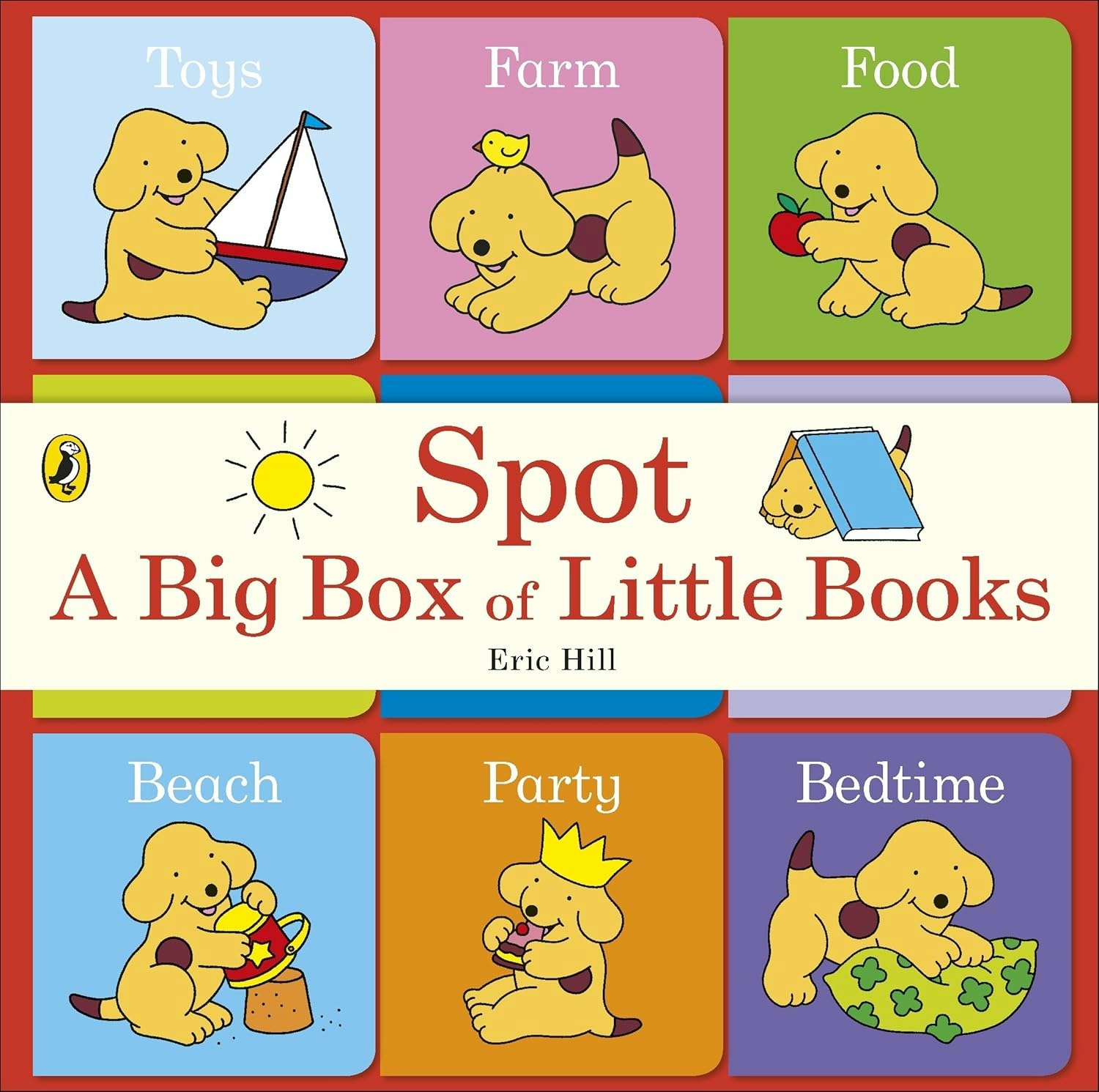 Puffin Spot: A Big Box Of Little Books By Eric Hill