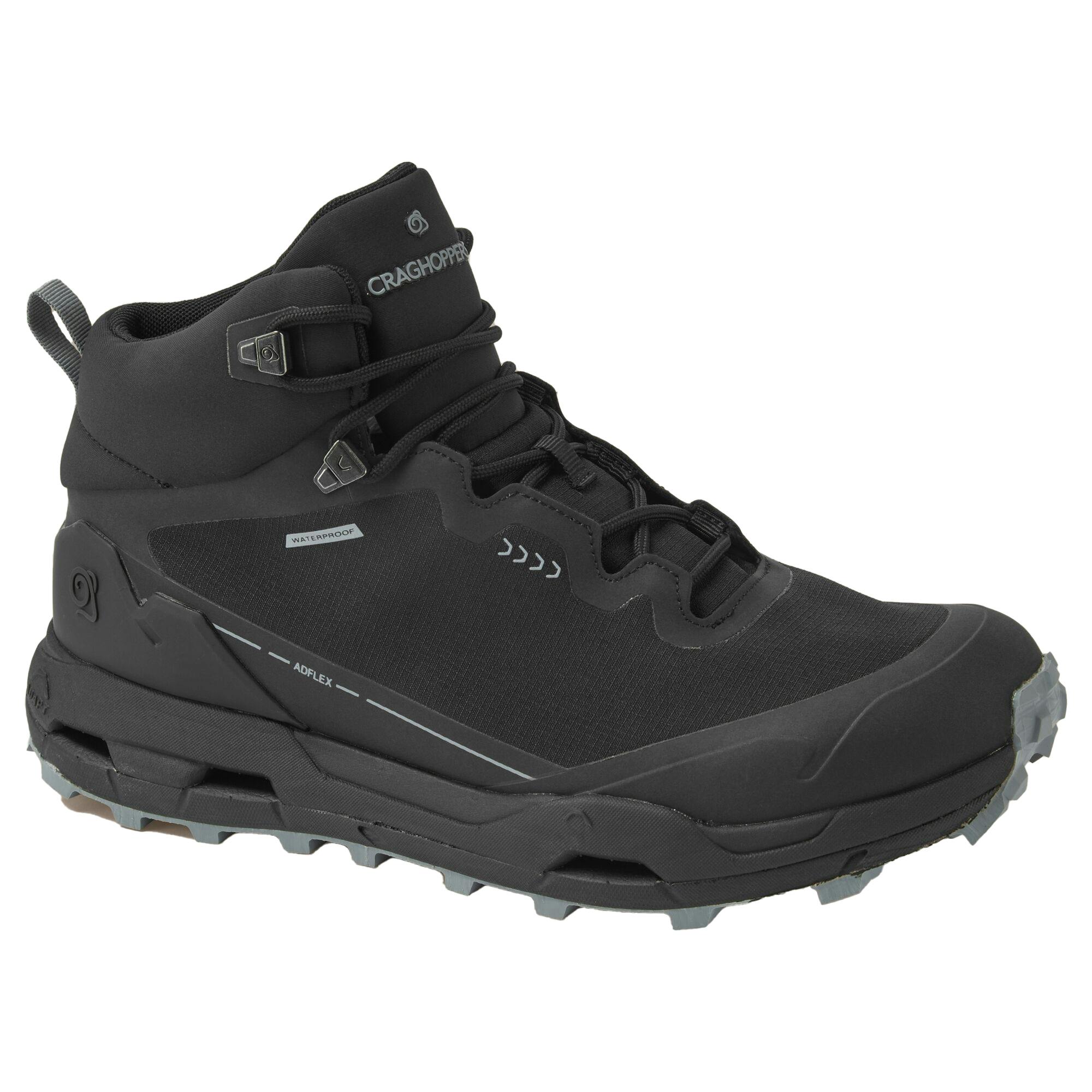 Craghoppers Unisex Black/Grey Adult Walking Boots - /Cloud - 8 Uk - /Cloud - 100% Mixed