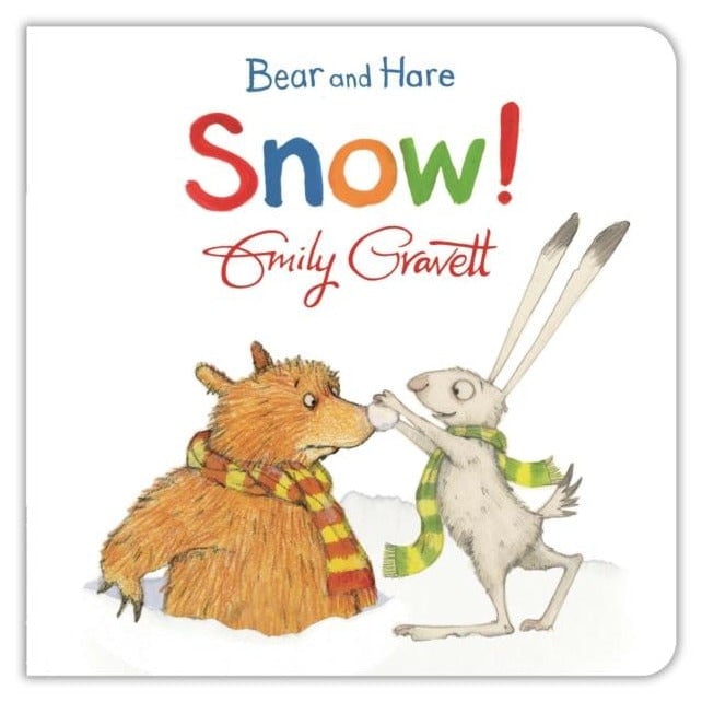 Macmillan Orange Bear And Hare: Snow! By Emily Gravett