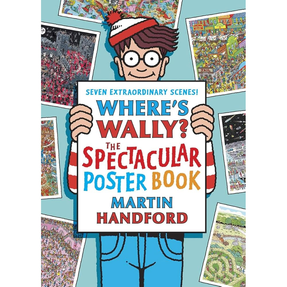 Walker Books Where's Wally? The Spectacular Poster Book By Martin Handford
