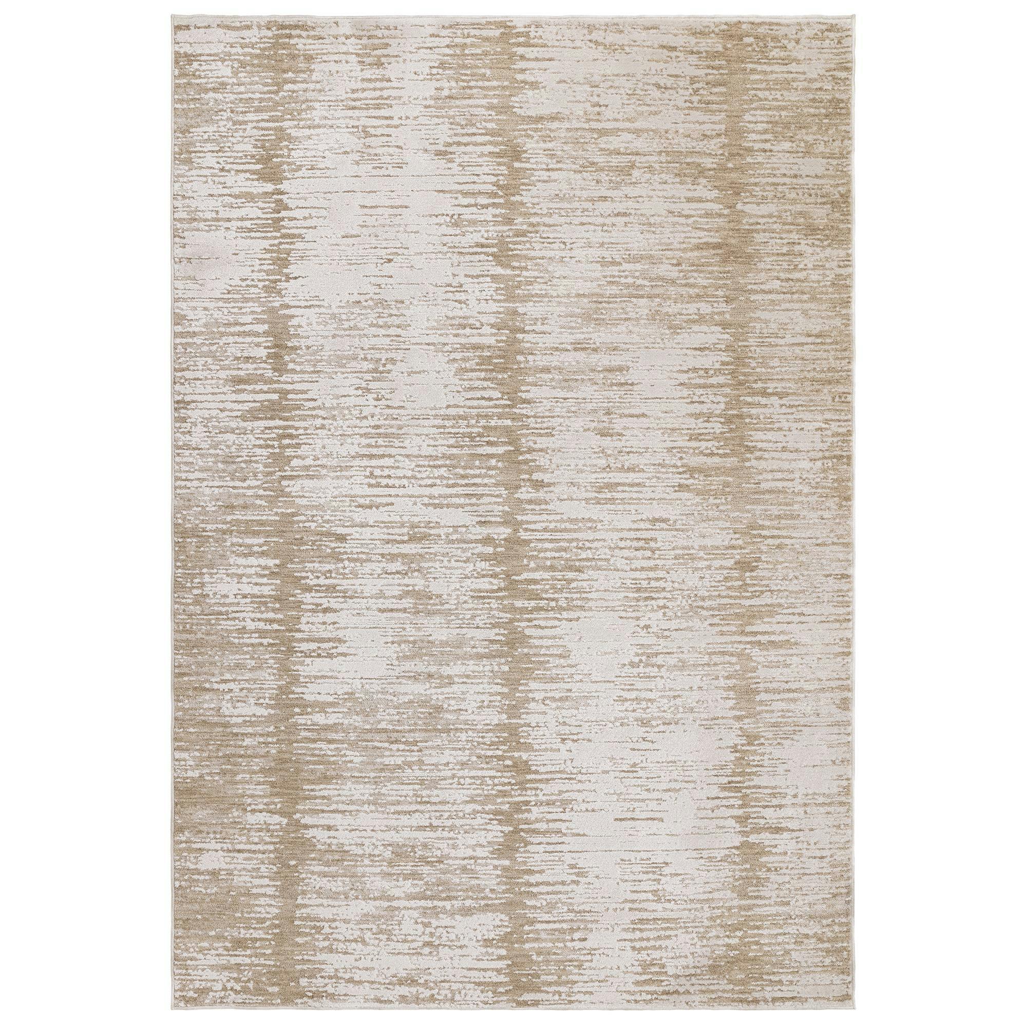 Asiatic Beige Anders An13 Distressed Rug - 200X300cm