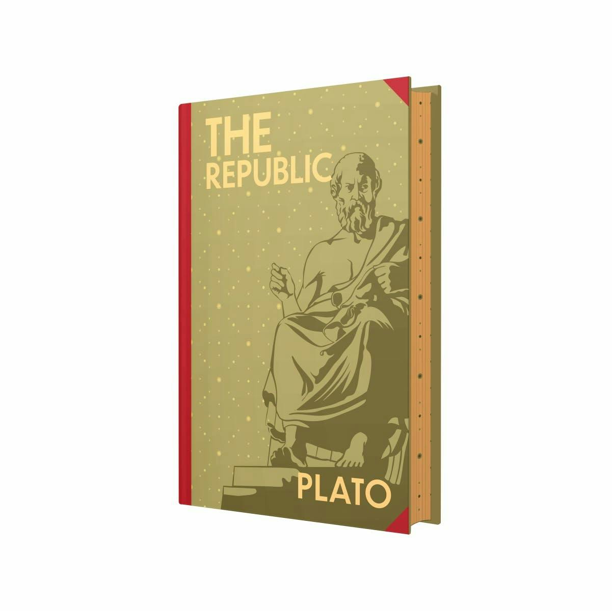 Various Publishers The Republic By Plato (Deluxe Hardback Sprayed Edge Edition)