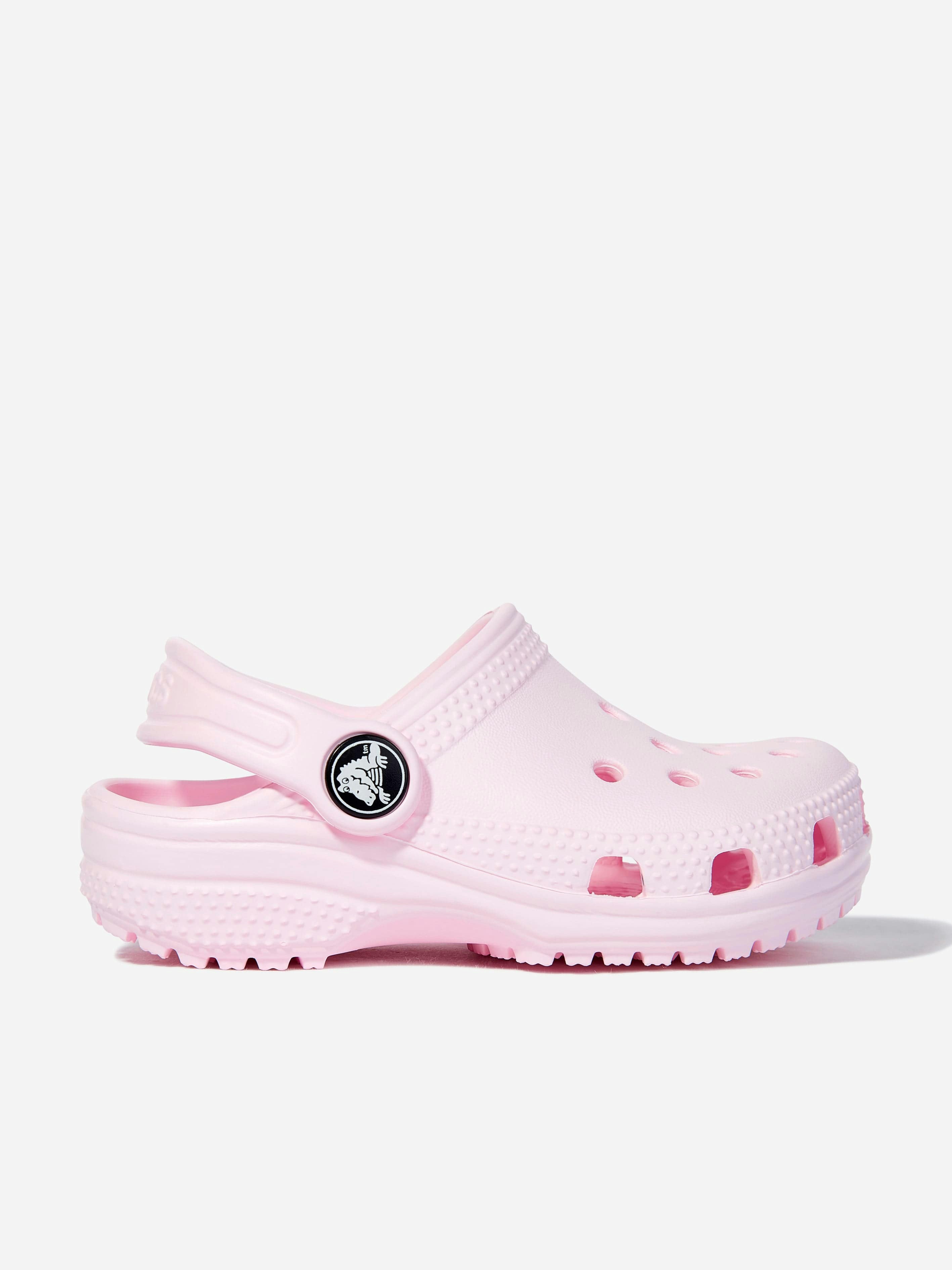 Crocs Girls Pink Classic Clogs In - Eu 28 - 29 Uk 11 Us 11