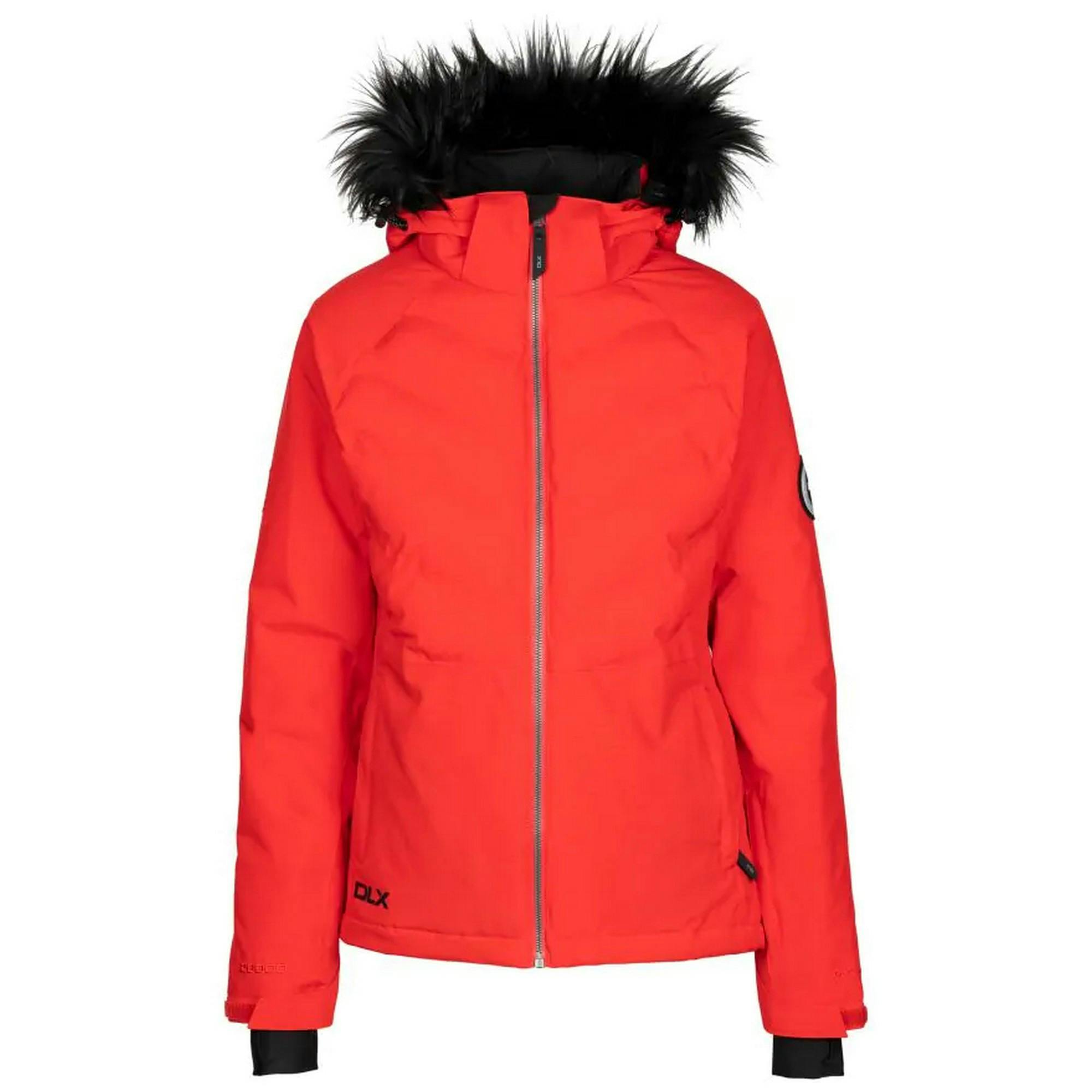 Trespass Women's Red Gaynor Dlx Ski Jacket - Xxl - 80% Polyester/20% Polyamide