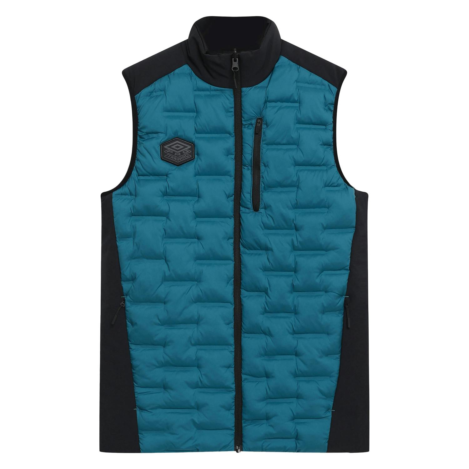 Umbro Men's Black Pro Training Elite Reversible Hybrid Gilet - Corsair/ - Xxl - Corsair/ - 100% Polyester
