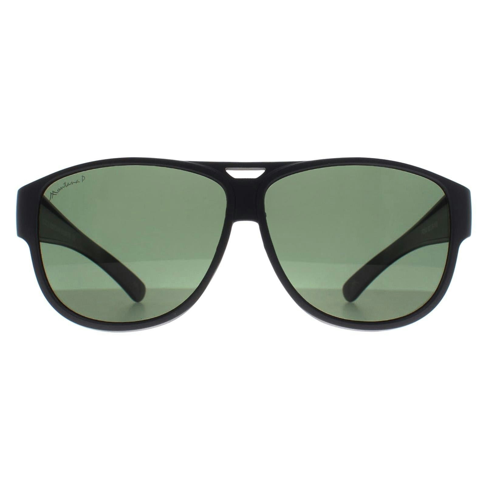 Montana Unisex Grey Fo6 Fitover Matte Sunglasses