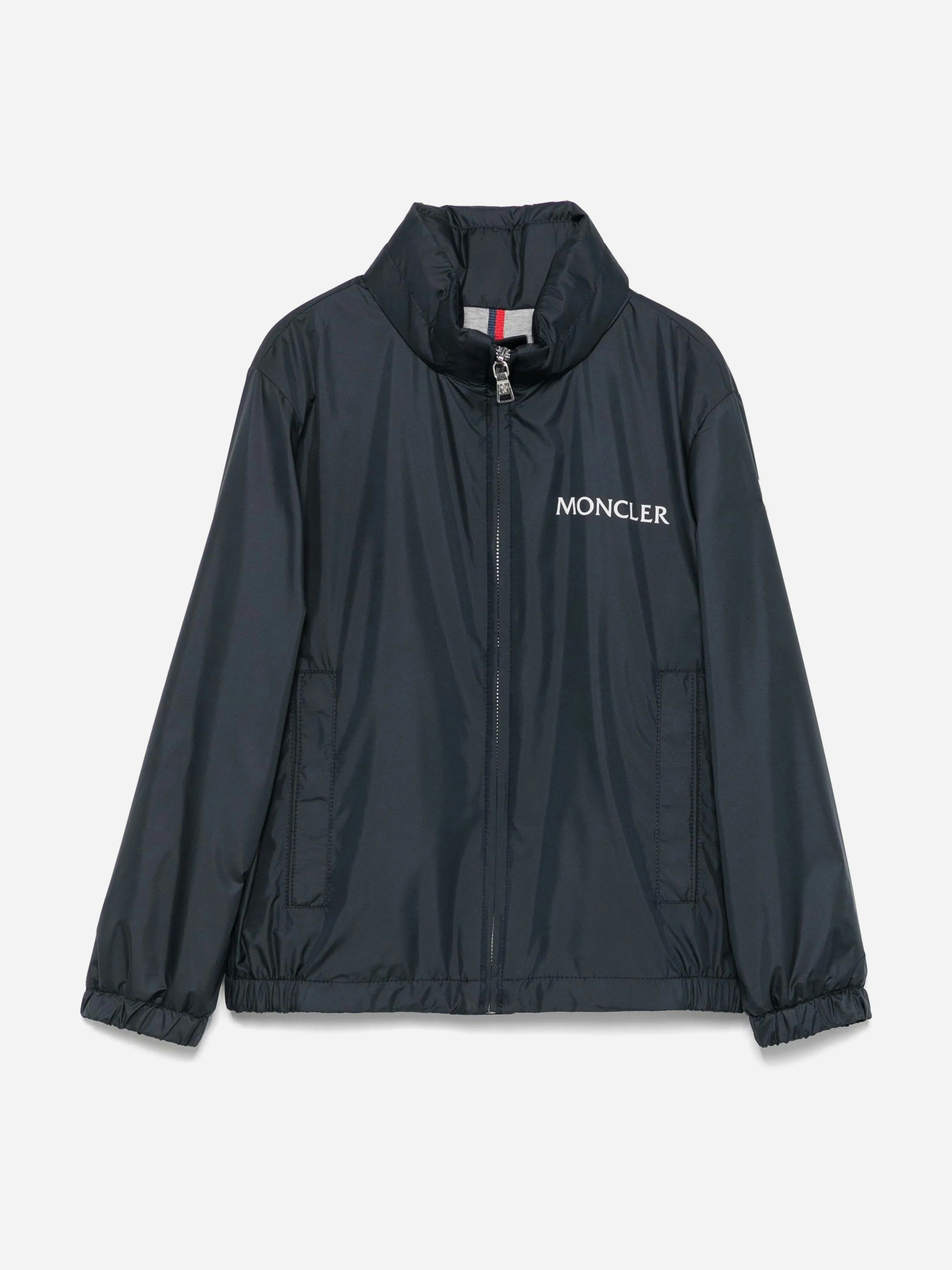 Moncler Enfant Boys Warne Jacket In Navy - Navy - 10 Yrs