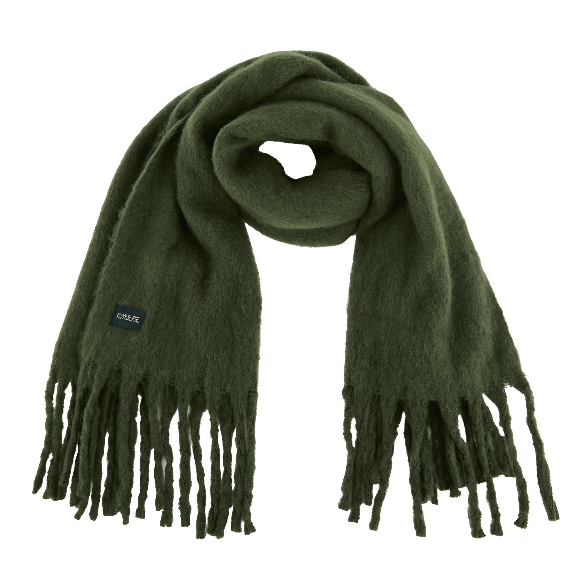 Regatta Women's Dark Aleena Ombre Scarf - Khaki - Khaki - One Size - 100% Polyester