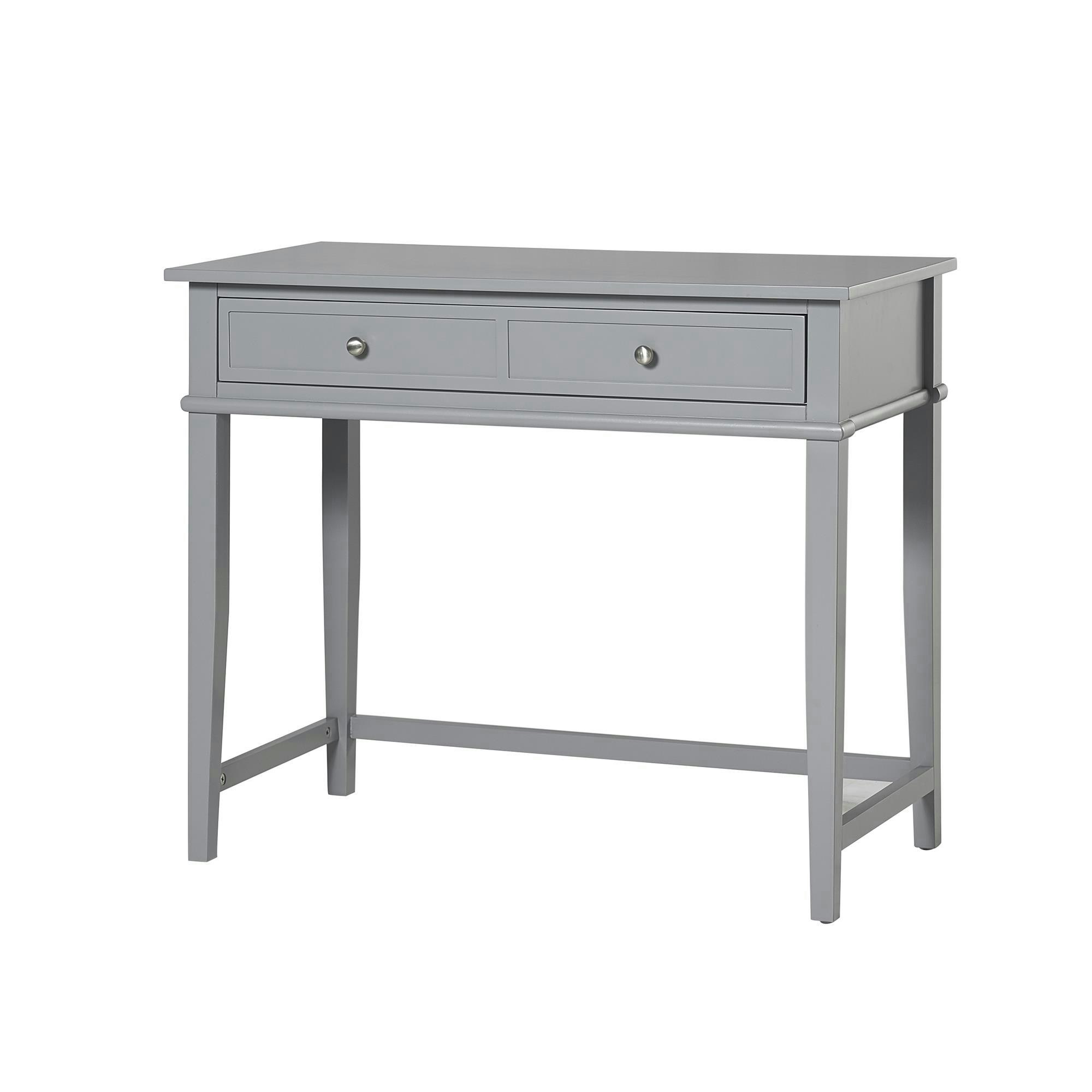 Dorel Home Grey Franklin Writing Desk With 1 Drawer