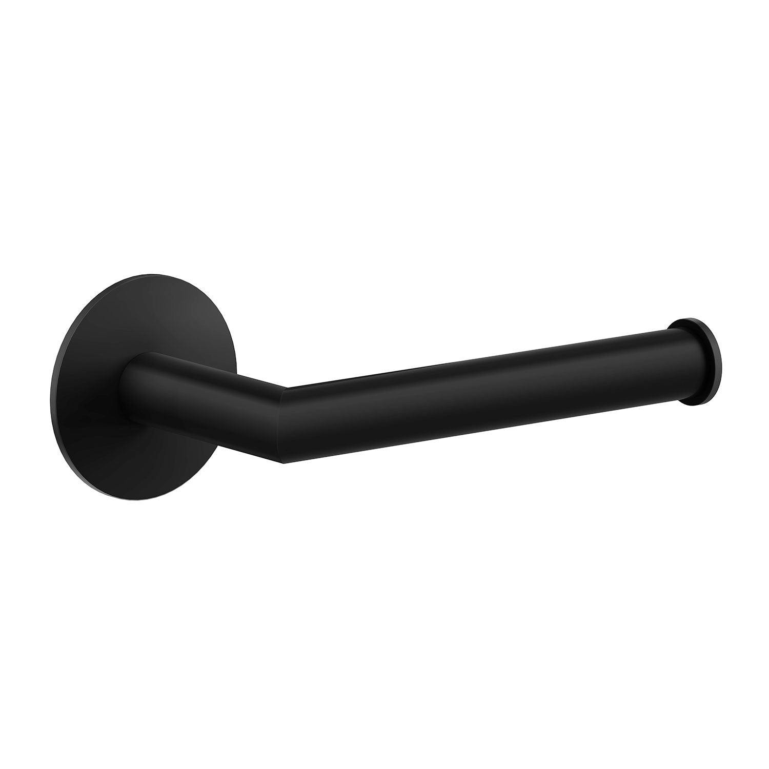 Smedbo Black Matt Self Adhesive Wall Mounted Toilet Roll Holder