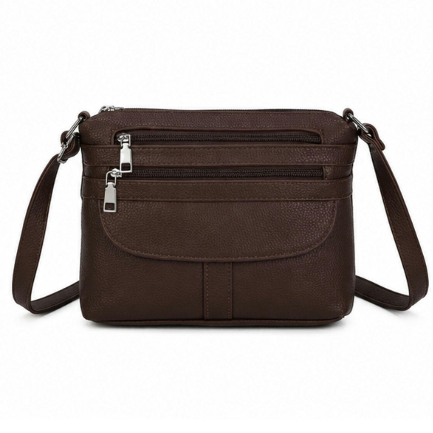 Love Emvy Emvy Classic Collection Crossbody Bag - Chocolate