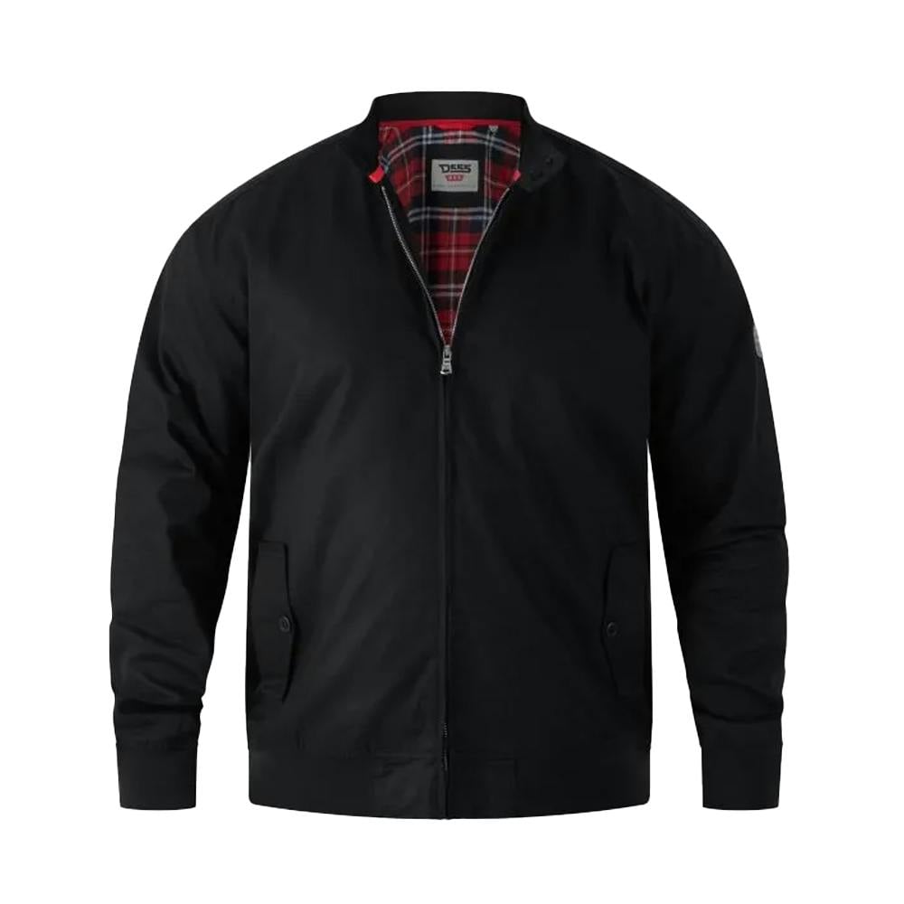 Duke Men's Black D555 Kent Kingsize Harrington Jacket - 3XL - 100% Mixed