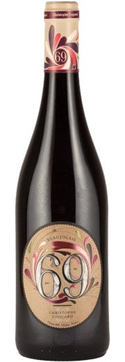 Maison Coquard Light/Red/Black Beaujolais Nouveau Rouge '69' 2024 75Cl - Pack Of 6