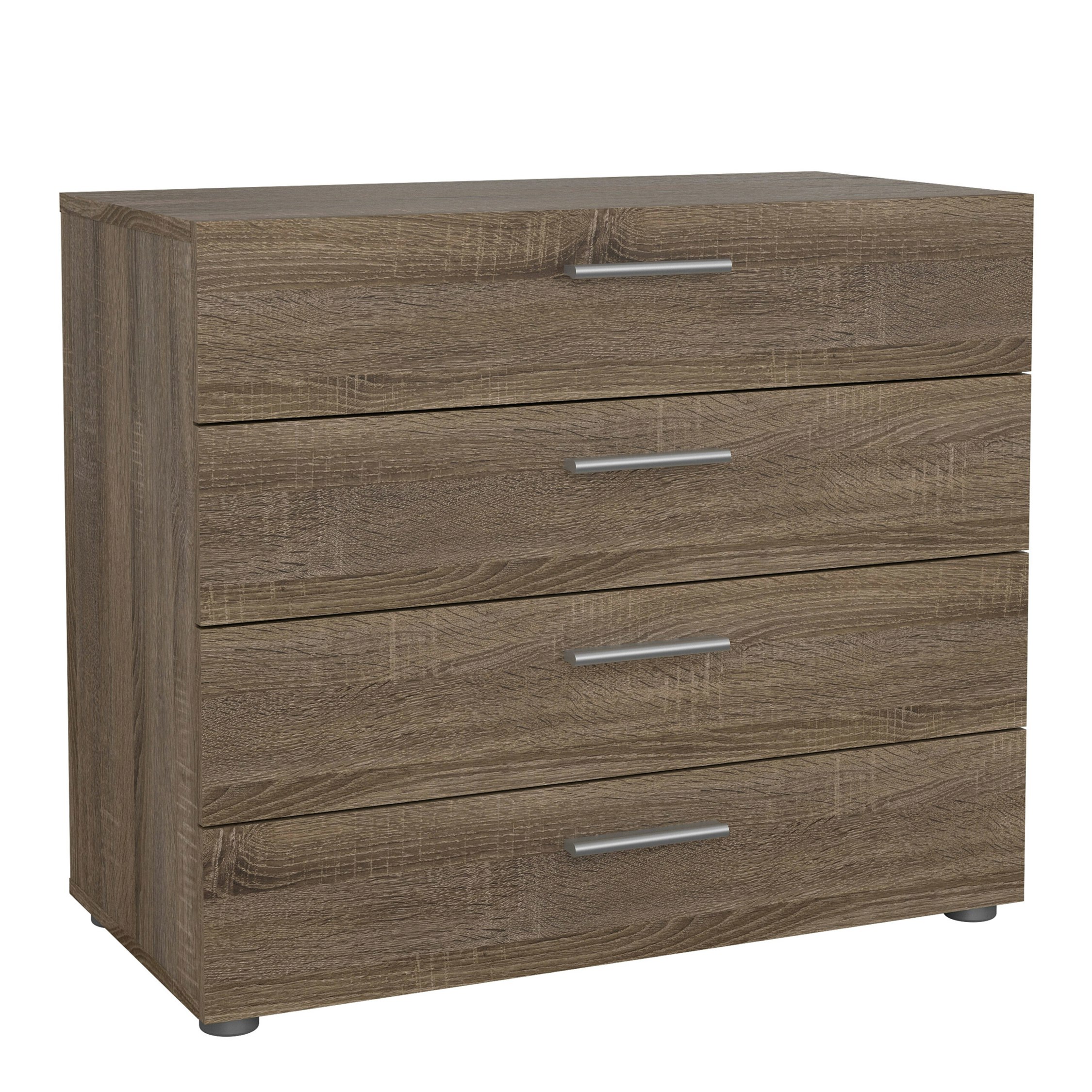 Rackhams Pepe Chest Of Drawers In Truffle Oak - Truffle Oak - Matt - Melamine Size 4