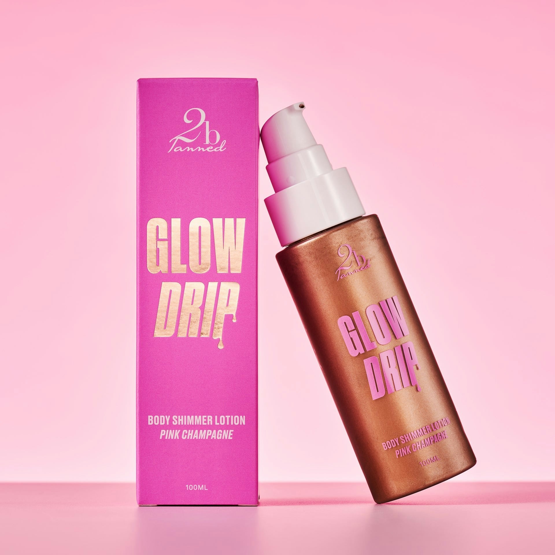 2Btanned Pink Glow Drip - Champagne