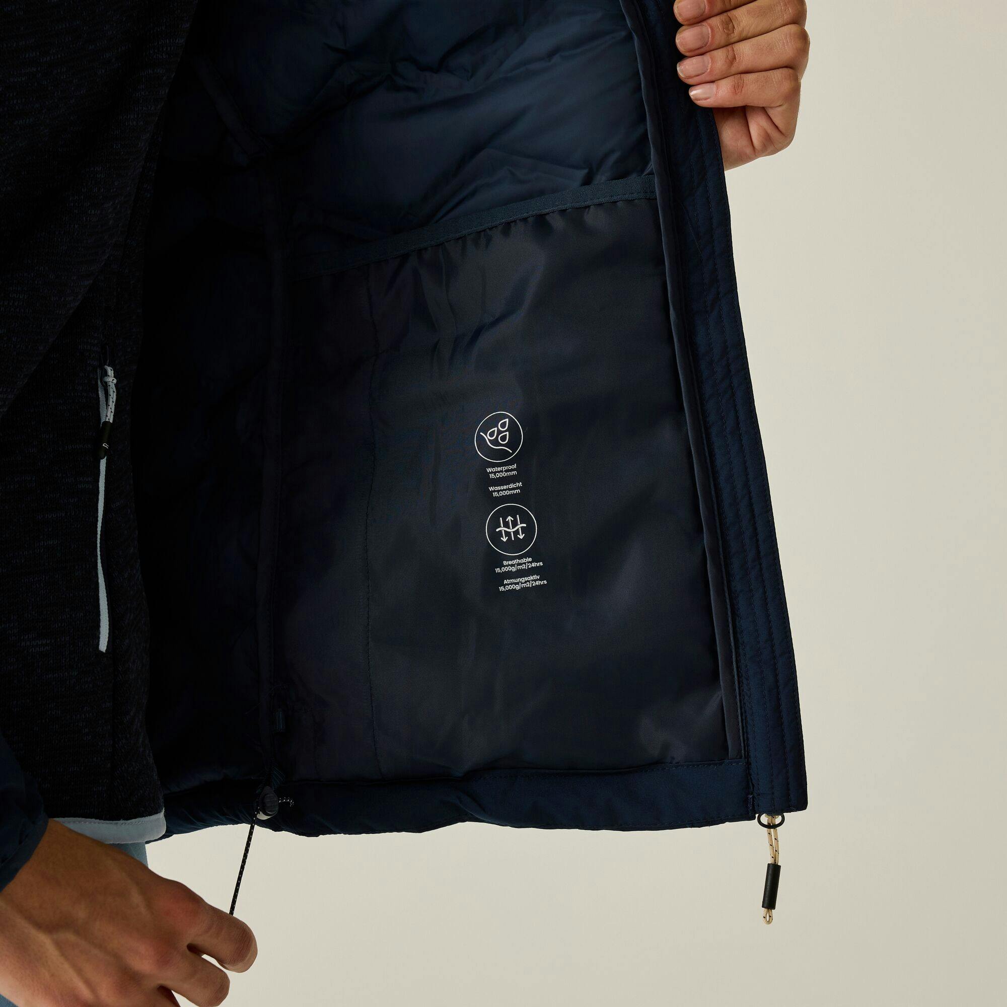 Regatta Women's / Deyla Quilted Padded Jacket - Navy - 12 Uk - Navy - 100% Recycled Polyester