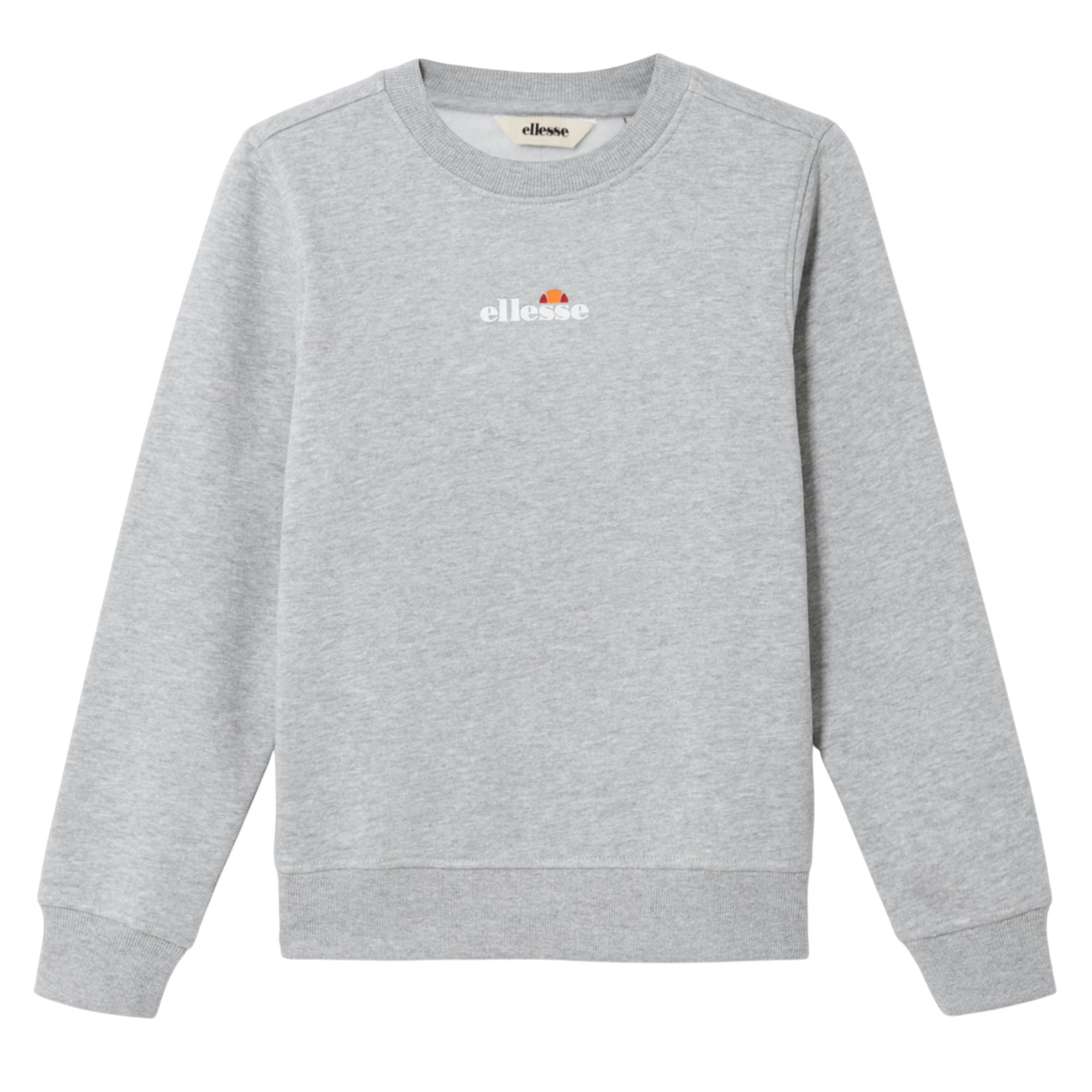 Ellesse Boys Light/Grey Fairros 2 Sweatshirt - Marl - 10-11 Years - Marl - 70% Cotton/30% Polyester