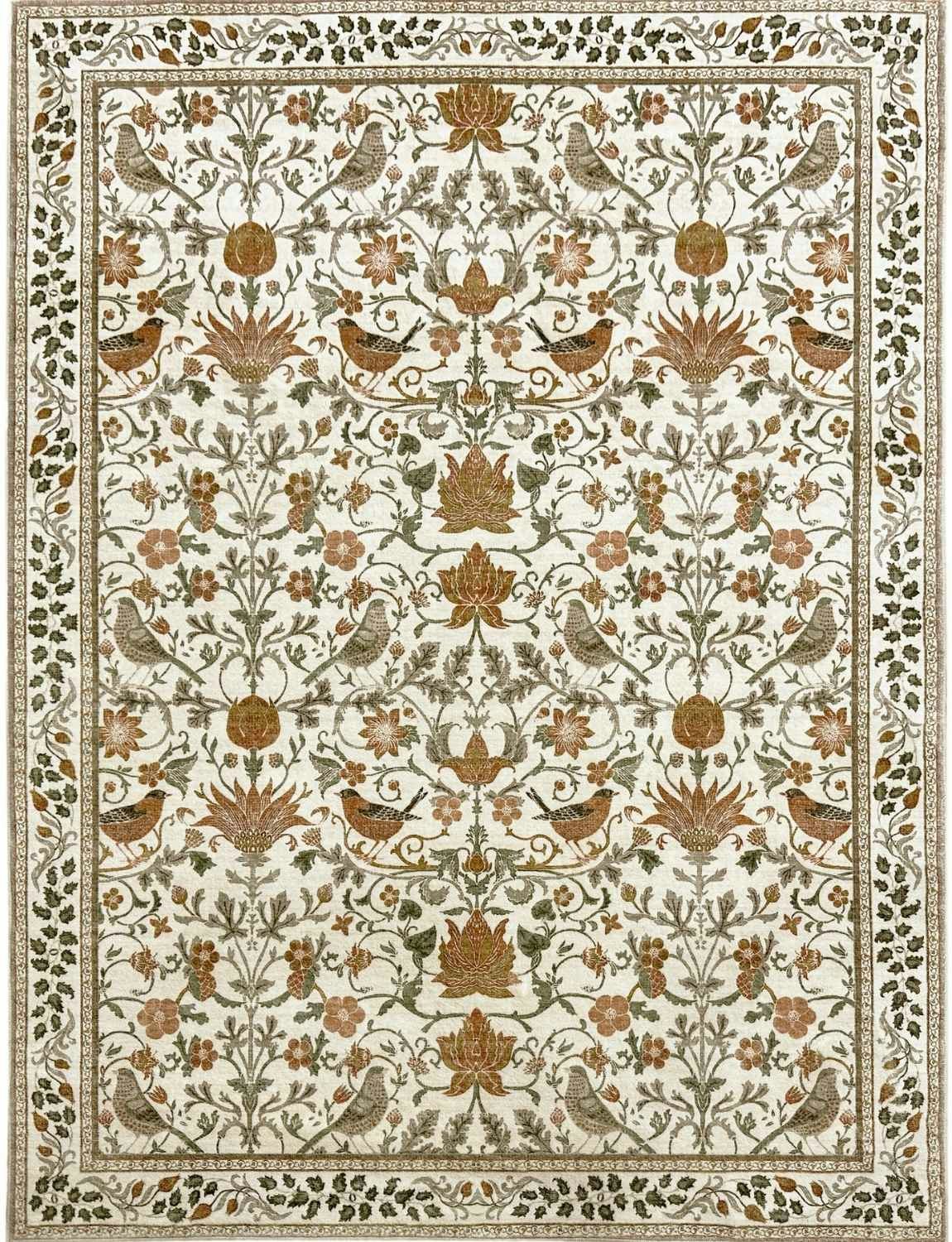 The Rugs Classical Secret Garden Rug - 120X160 Cm