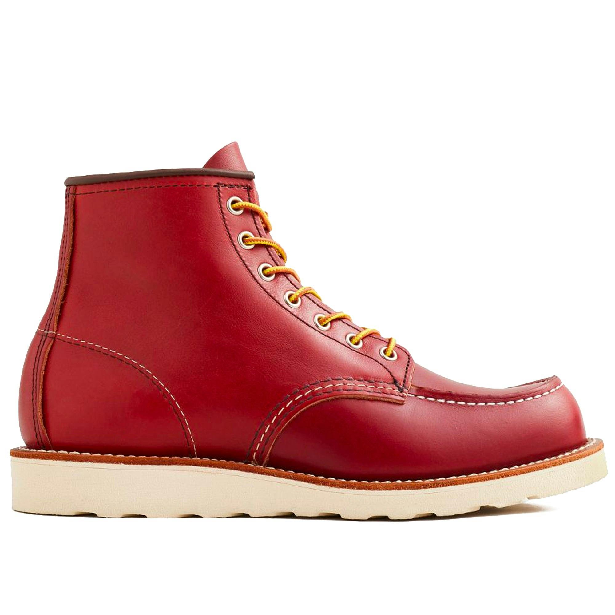 Red Wing Men's 6" Moc Toe Boot - 8875 Oro Russet Portage - Uk 9