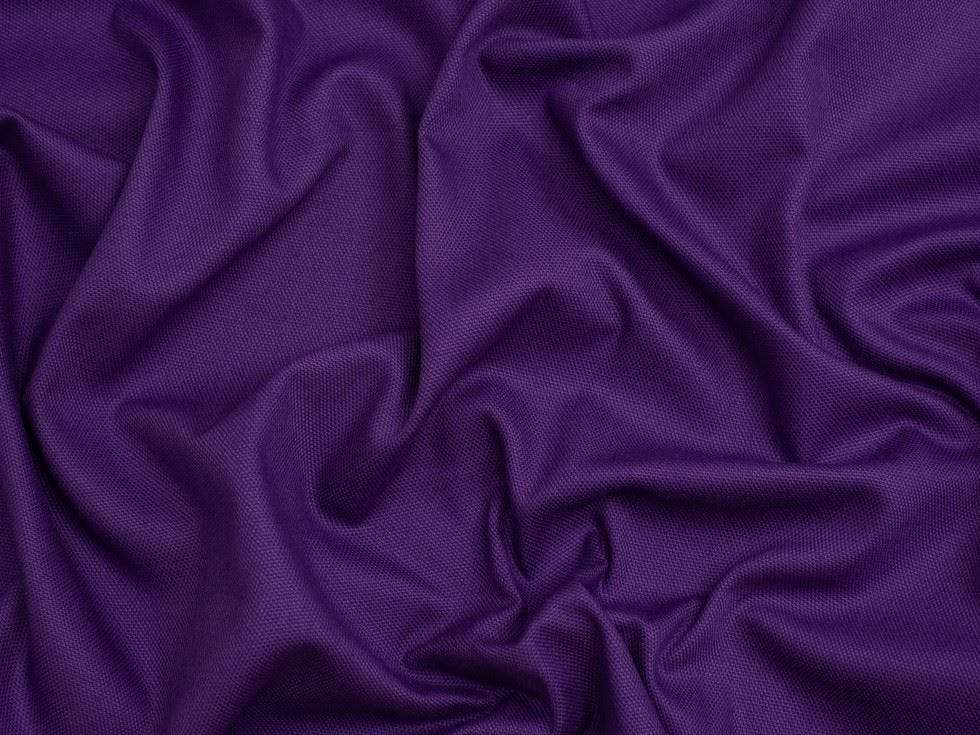 Minerva Purple Core Range Basket Weave Soft Cotton Canvas Fabric - Plain Design Dressmaking Fabric, 142 Cm / 56" Wide - Per Metre
