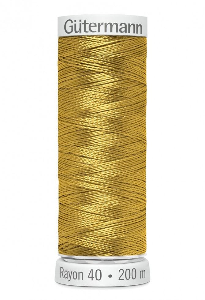Gutermann No 40 Sulky Rayon Embroidery Thread 200M Rayon Thread Suitable For Embroidery - 567 - 200 Metres