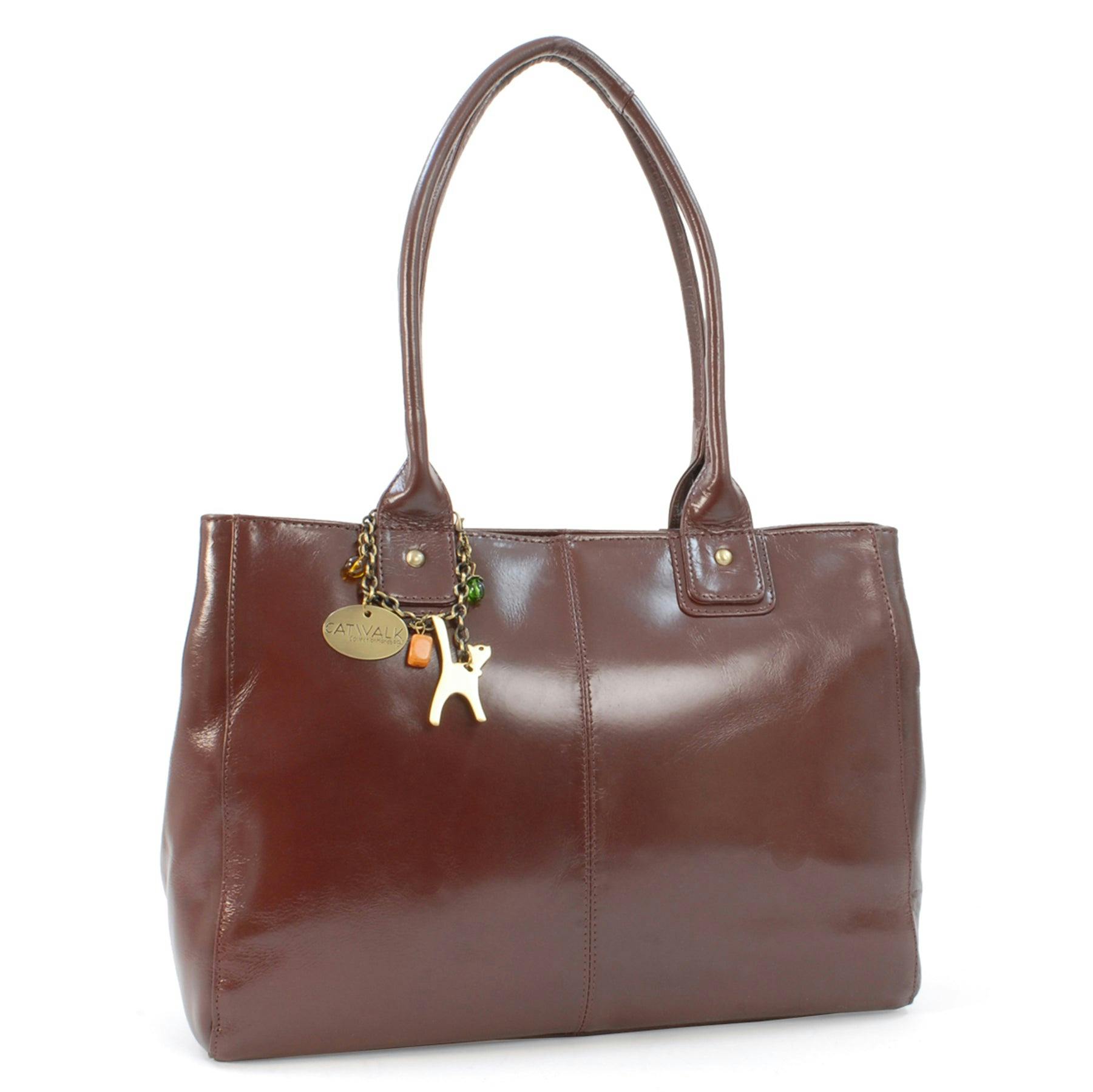 Catwalk Collection Handbags Brown Kensington - Tote Bag