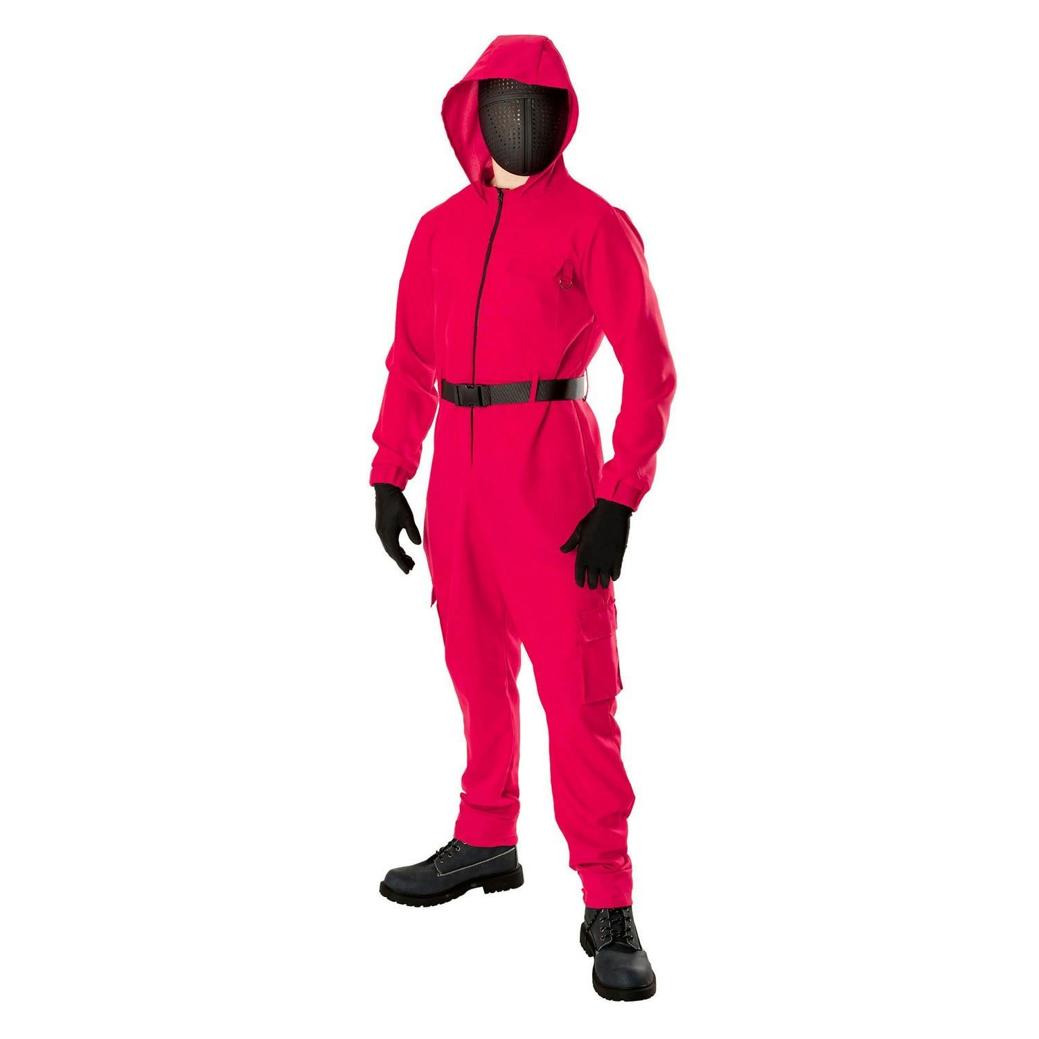 Bristol Novelty Unisex Red/Black Adult The Gamer Suit Costume - M