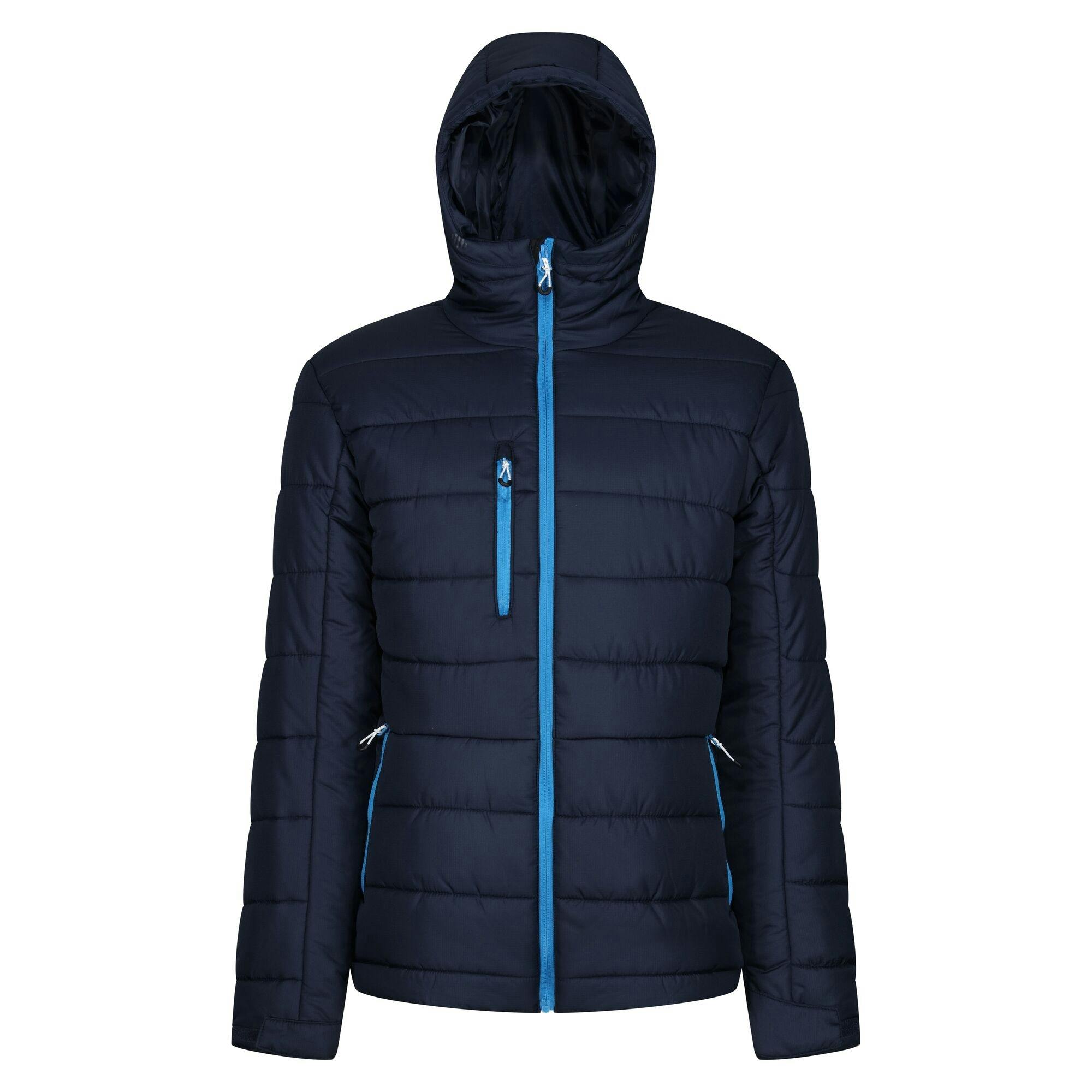 Regatta Men's Blue Professional Thermal Padded Jacket - Navy/French - S - Navy/French - 100% Polyester
