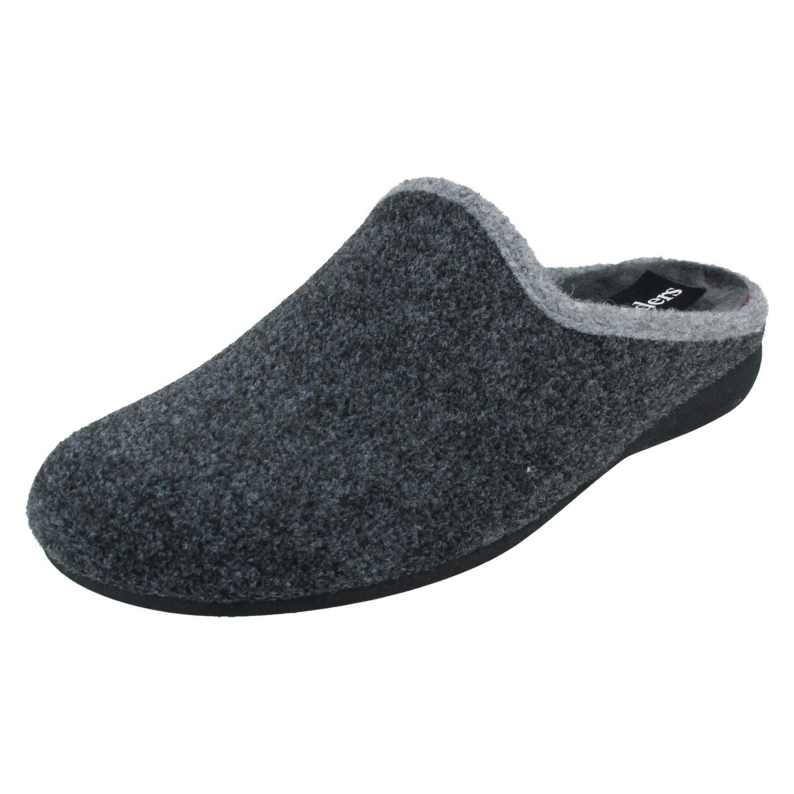 Padders Men's Grey Mule Slippers Orion - Uk 9