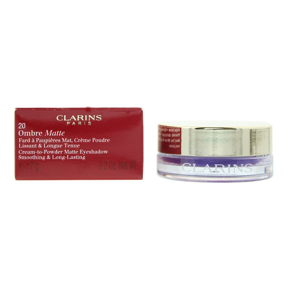 Clarins Cream Ombre Matte -To-Powder 20 Ultra Violet Eye Shadow 7G