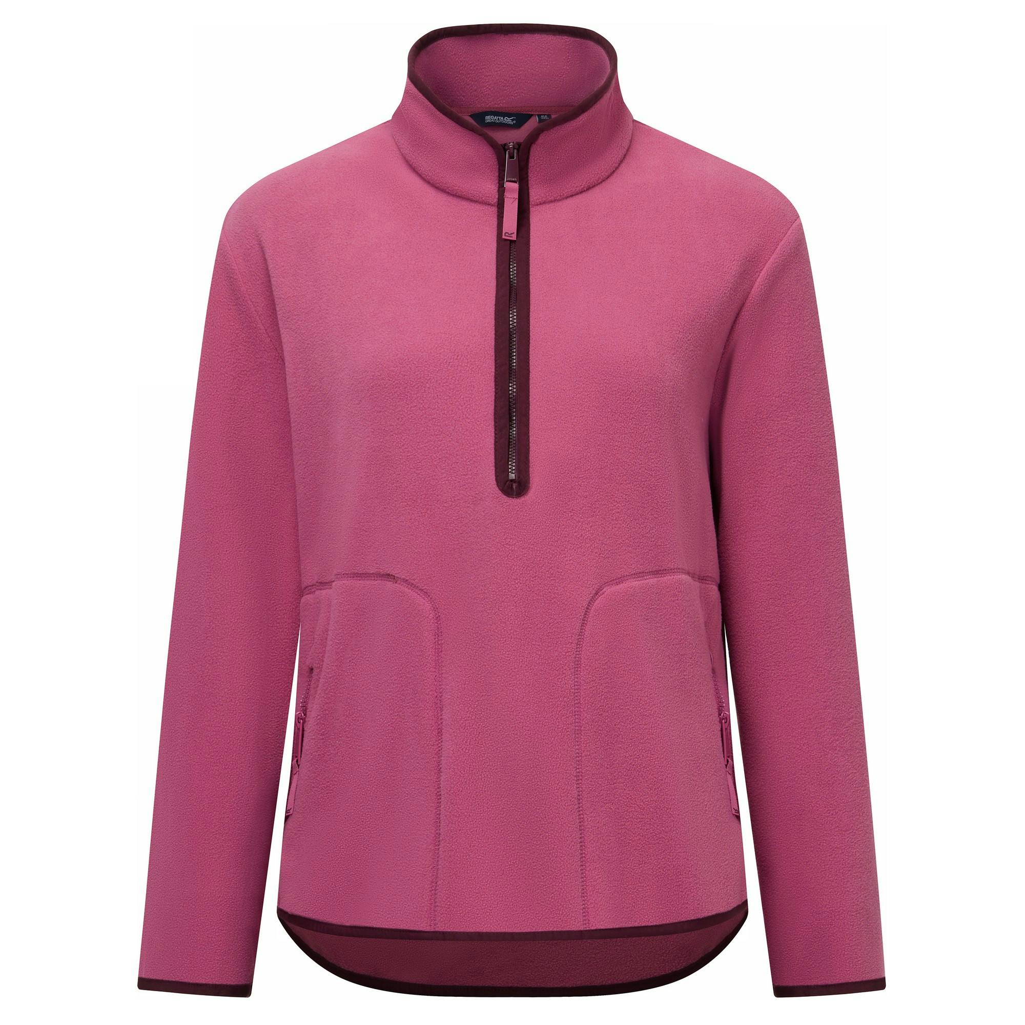 Regatta Women's Pink / Frankie Half Zip Fleece - Size 14 UK - Image 2