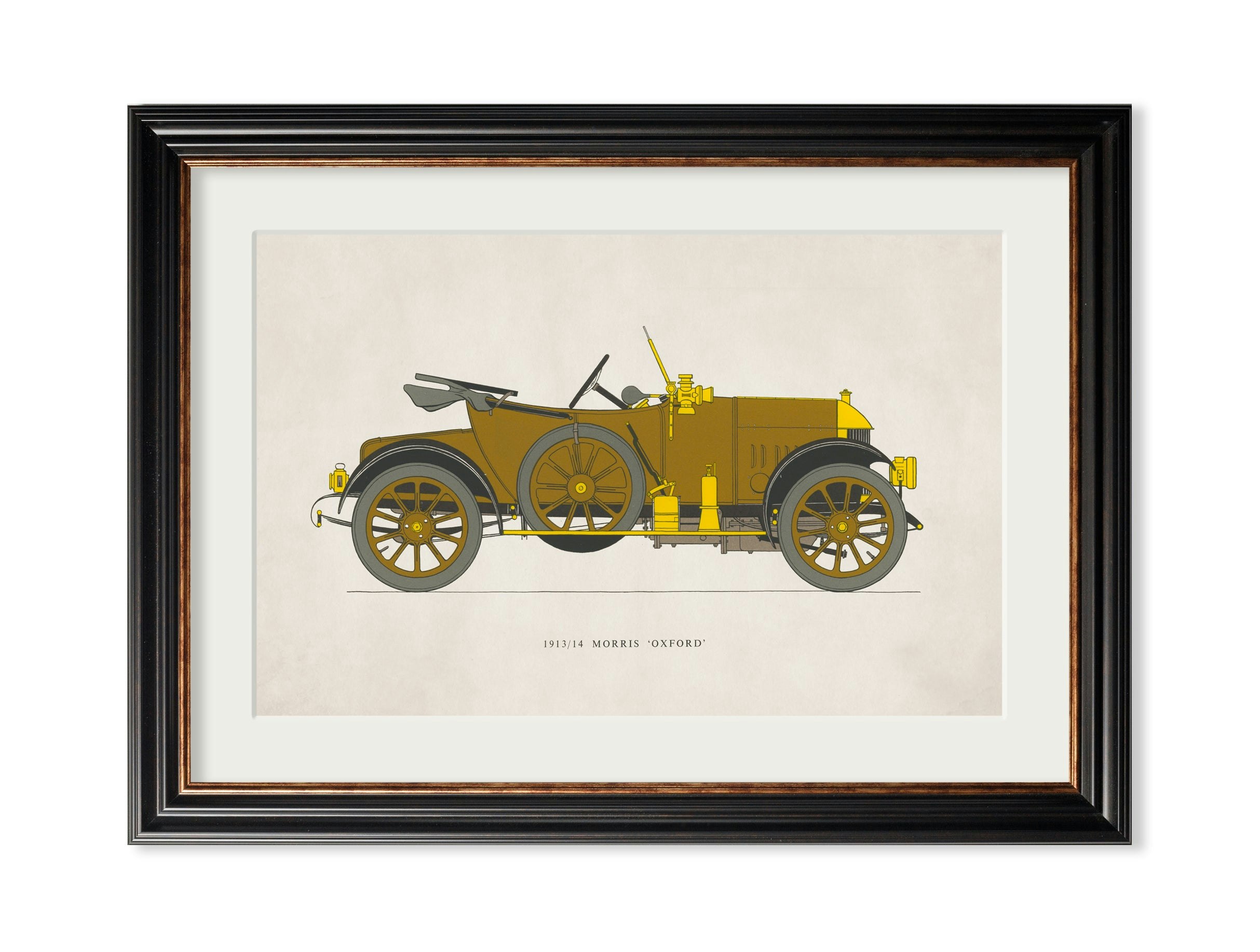 Rackhams 1913/14 Morris 'Oxford' - 35 X 50Cm - York Slim