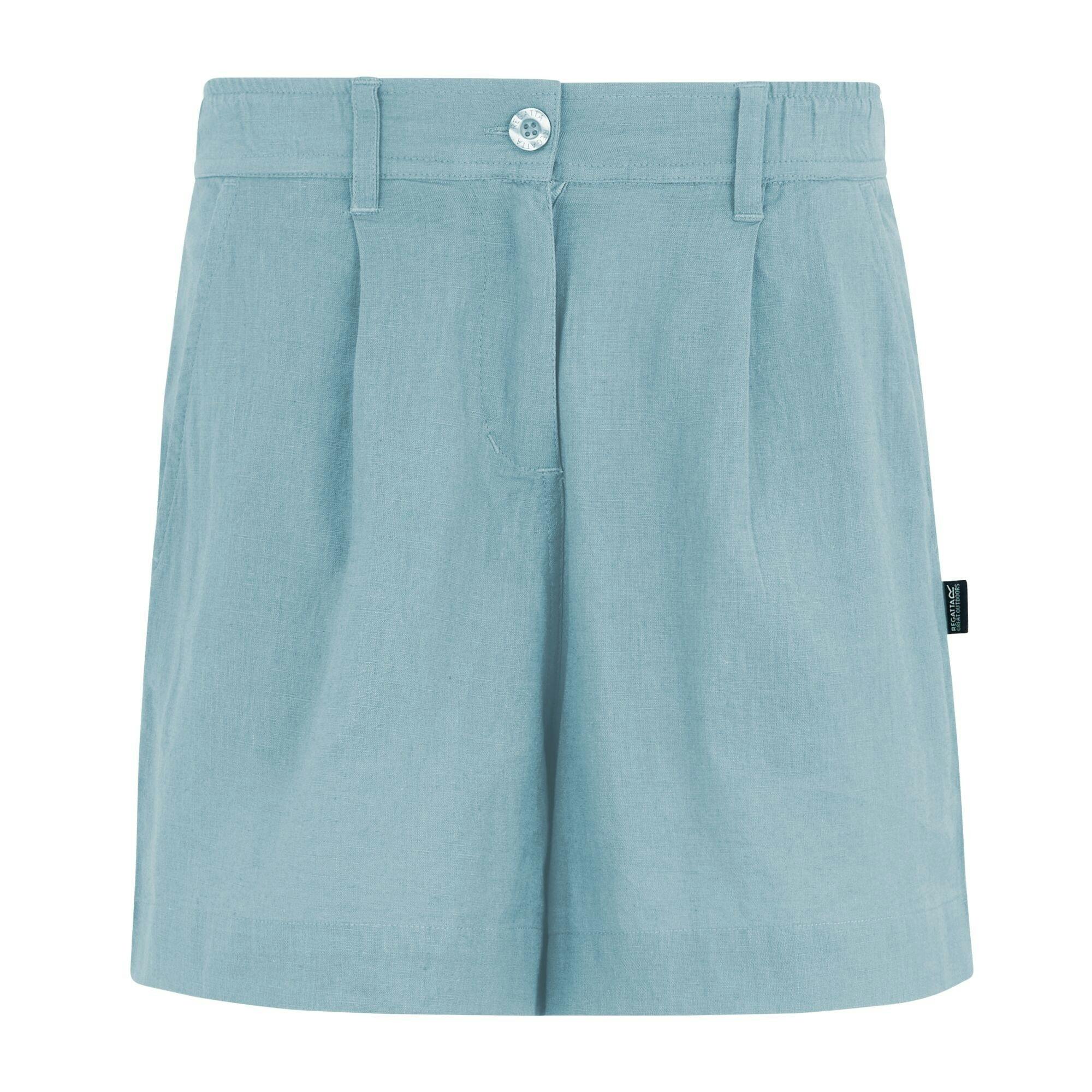Regatta Women's Sabelle Shorts - Chambray - 14R - Chambray - 100% Mixed